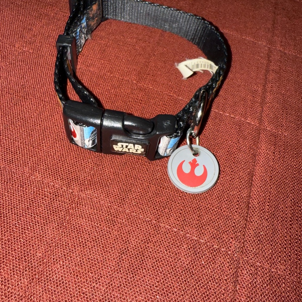 Star Wars Black and Red Small Pet Collar